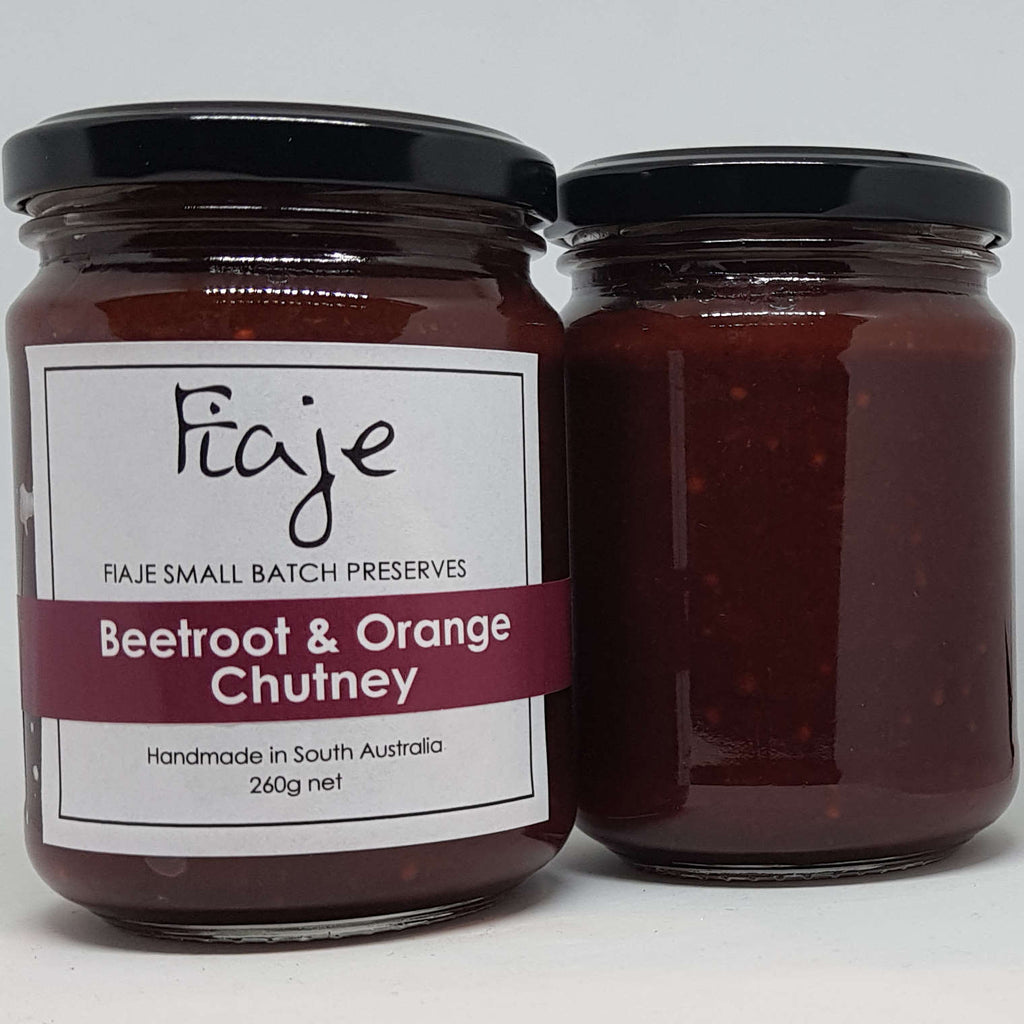 Beetroot & Orange Chutney by Fiaje